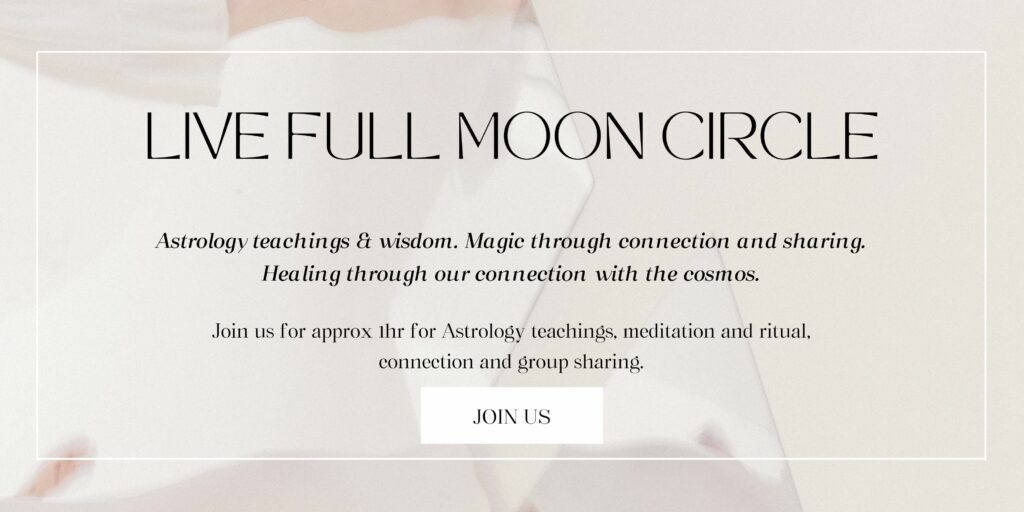 Taurus full Moon Circle October 2022 Girl and her Moon