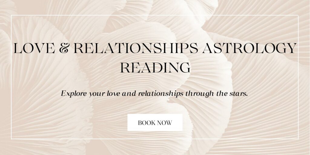 Love and Relationships Astrology Reading Girl and Her Moon